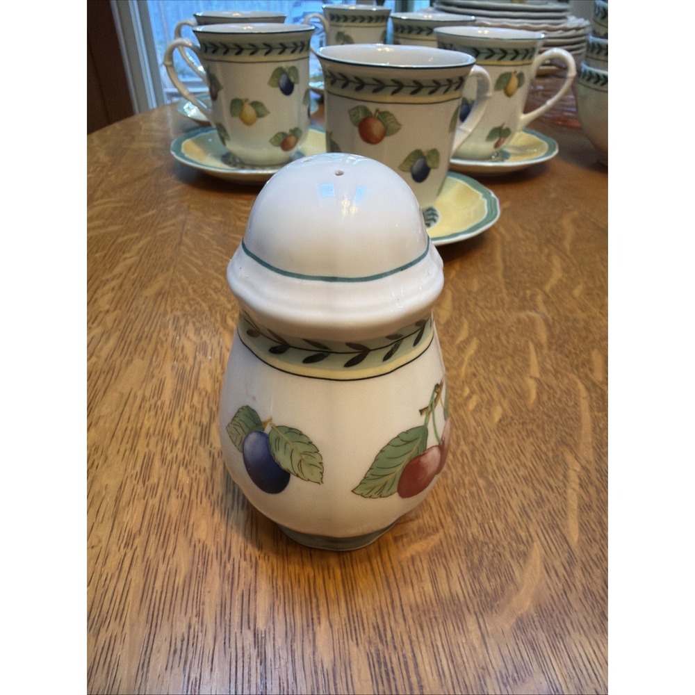 Villeroy & Boch French Garden Fleurence Salt Shaker Excellent